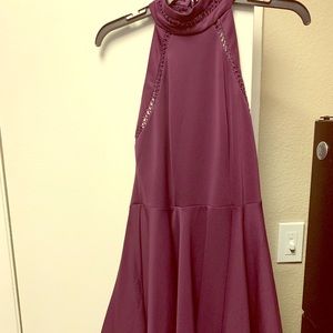 Purple party dress!